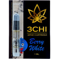 3Chi Delta 8 Vape Cartridge Berry White 1ml