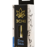 3Chi Delta 8 Vape Cartridge Berry White 1ml