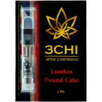 3Chi Delta 8 Vape Cartridge London Pound Cake 1ml