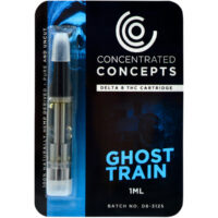 Concentrated Concepts Delta 8 Vape Cartridge Ghost Train Haze 1ml