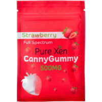 Pure Xen Delta 8 Gummies Strawberry 500mg 15ct
