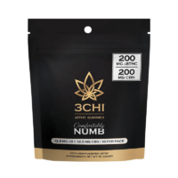 3Chi Comfortably Numb Delta 8 & CBN Gummies 400mg 16ct