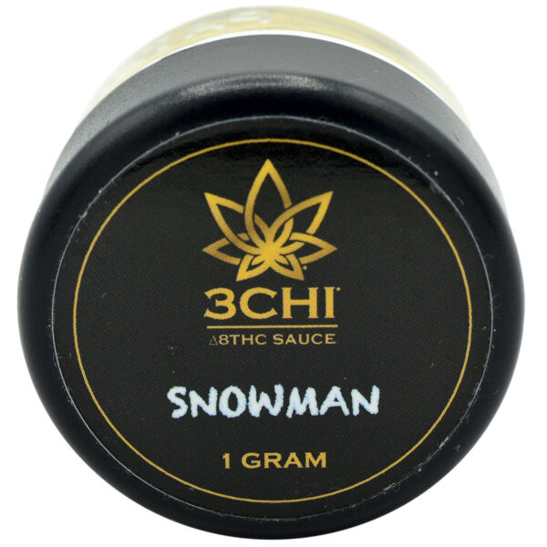 3Chi Delta 8 Dab Sauce Snowman