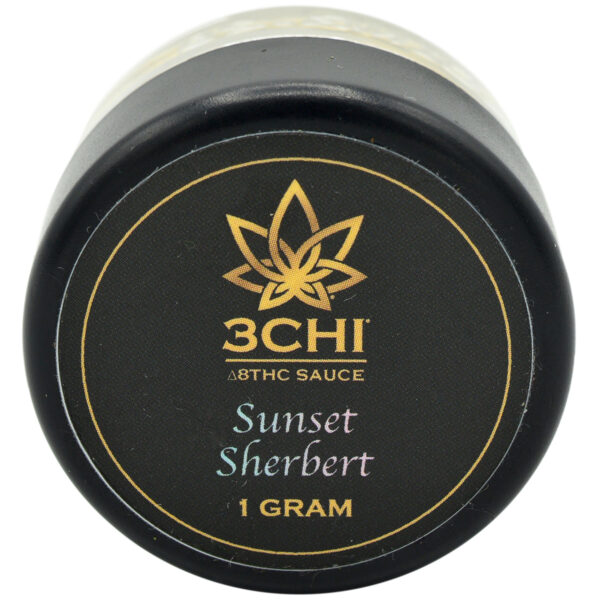 3Chi Delta 8 Dab Sauce Sunset Sherbet