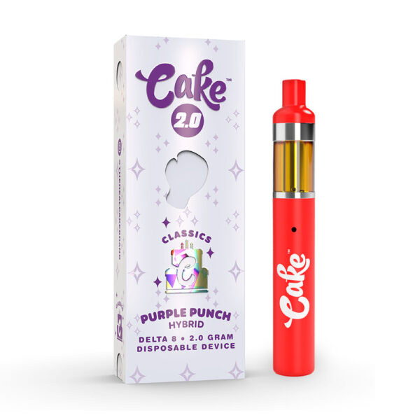 Cake Delta 8 Vape Pen Purple Punch 2g