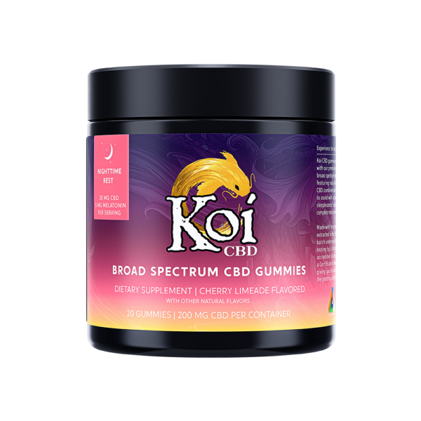 Koi CBD Gummies Nighttime Rest 200mg 20ct