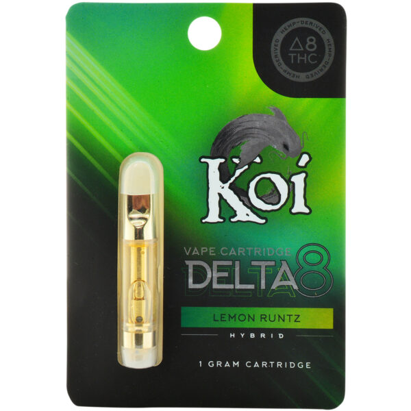 Koi Delta 8 Vape Cartridge Lemon Runtz 1ml