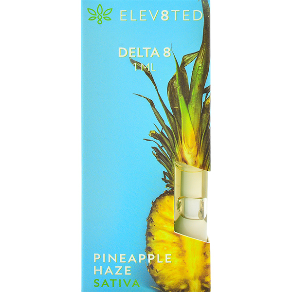 Elev8ted Delta 8 Vape Cartridge Pineapple Haze 1ml