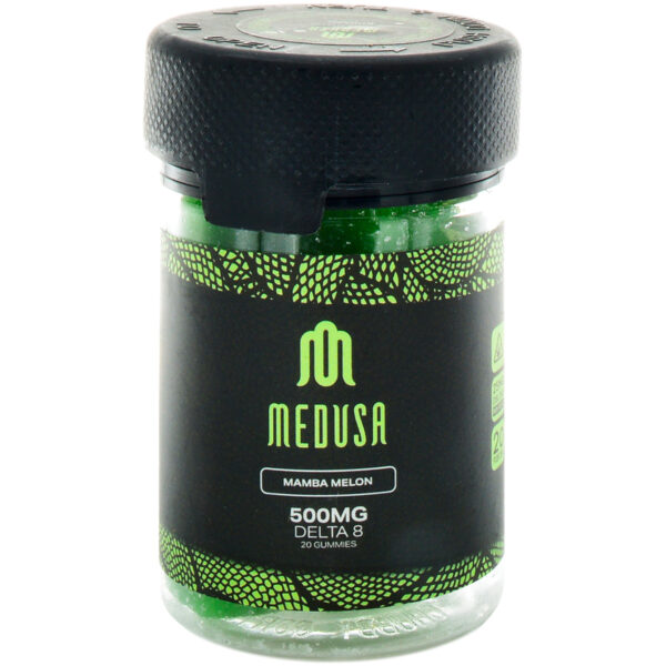 Medusa Delta 8 Gummies Mamba Melon 500mg 20ct