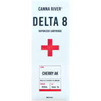 Canna River Delta 8 Vape Cartridge Cherry AK 1ml