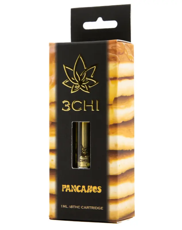 3Chi Delta 8 Vape Cartridge Pancakes 1ml