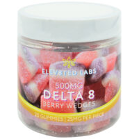 Elev8ted Delta 8 Berry Wedges 500mg 20ct