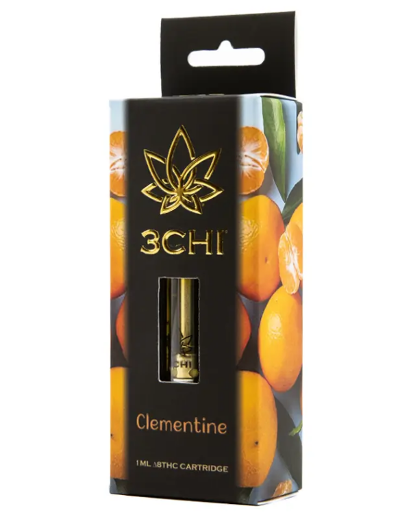 3Chi Delta 8 Vape Cartridge Clementine 1ml