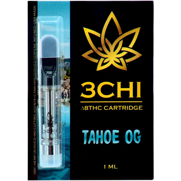 3Chi Delta 8 Vape Cartridge Tahoe OG 1ml