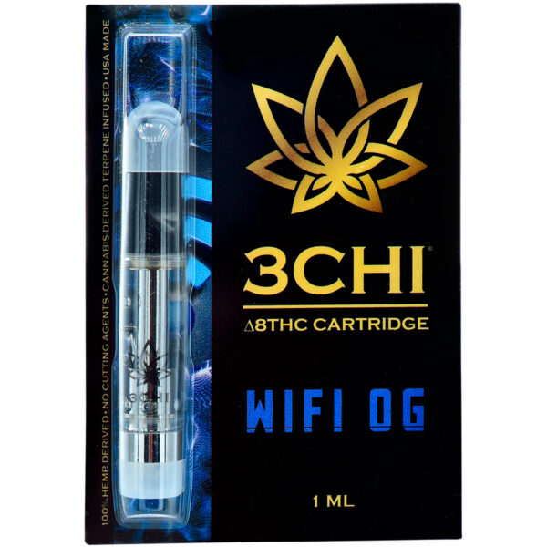 3Chi Delta 8 Vape Cartridge Wifi OG 1ml