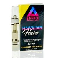 Delta Effex Delta 8 & Delta 10 Vape Cartridge Hawaiian Haze 1g