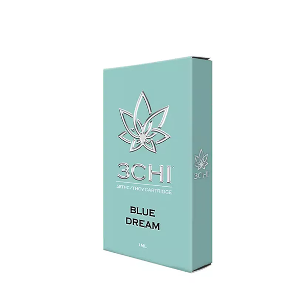 3Chi Delta 8 & THCV Vape Cartridge Blue Dream 1ml