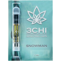 3Chi Delta 8 & THCV Vape Cartridge Snowman 1ml