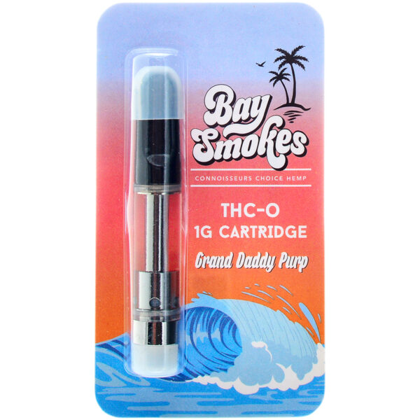 Bay Smokes THC-O Vape Cartridge Granddaddy Purple 1g