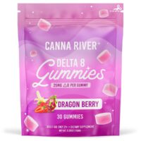 Canna River Delta 8 Gummies Dragon Berry 750mg 30ct