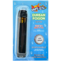 Dank Lite Delta 8 & THCV Vape Pen Durban Poison 1g