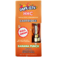 Dank Lite HHC Vape Cartridge Banana Punch 1g