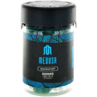 Medusa Delta 8 Gummies Sour Blue Razz 500mg 20ct