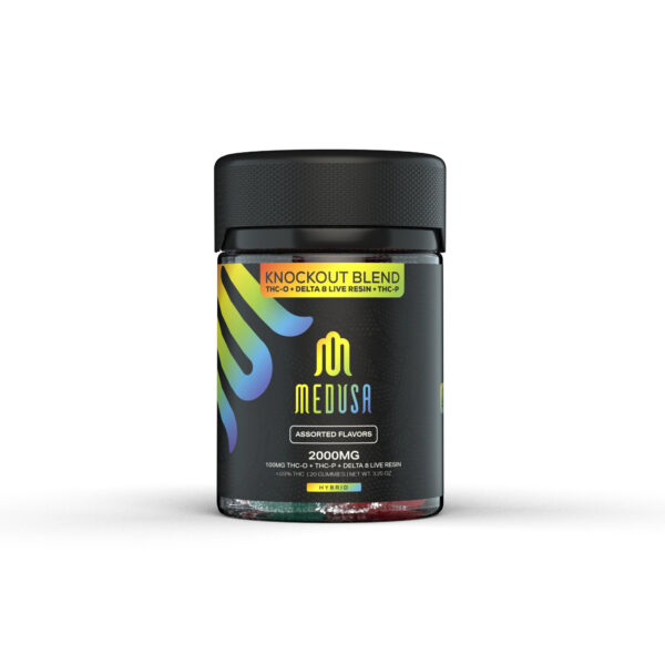 Medusa Knockout Gummies Assorted 2000mg 20ct