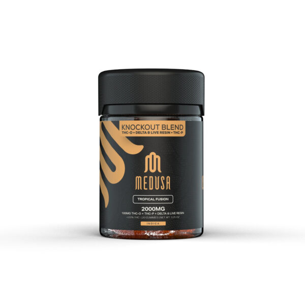 Medusa Knockout Gummies Tropical Fusion 2000mg 20ct