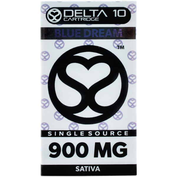 Single Source Delta 8 & Delta 10 Vape Cartridge Blue Dream 1g