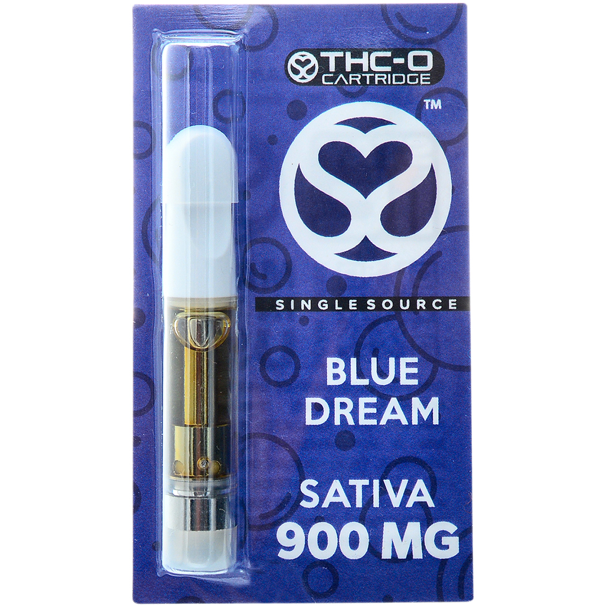 Single Source Delta 8 \u0026 THC-O Vape Cartridge Blue Dream 1g - Dr.Ganja