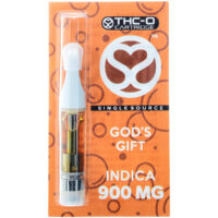 Single Source Delta 8 & THC-O Vape Cartridge God’s Gift 1g