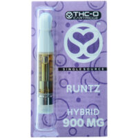 Single Source Delta 8 & THC-O Vape Cartridge Runtz 1g