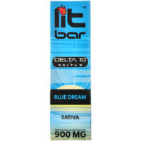 Single Source Litbar Delta 8 & Delta 10 Vape Pen Blue Dream 1g