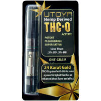 Utoya THC-O Vape Cartridge 24 Karat Gold 1g
