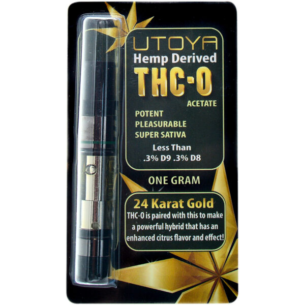Utoya THC-O Vape Cartridge 24 Karat Gold 1g