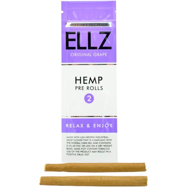 grape cbd hemp blunts original ellz