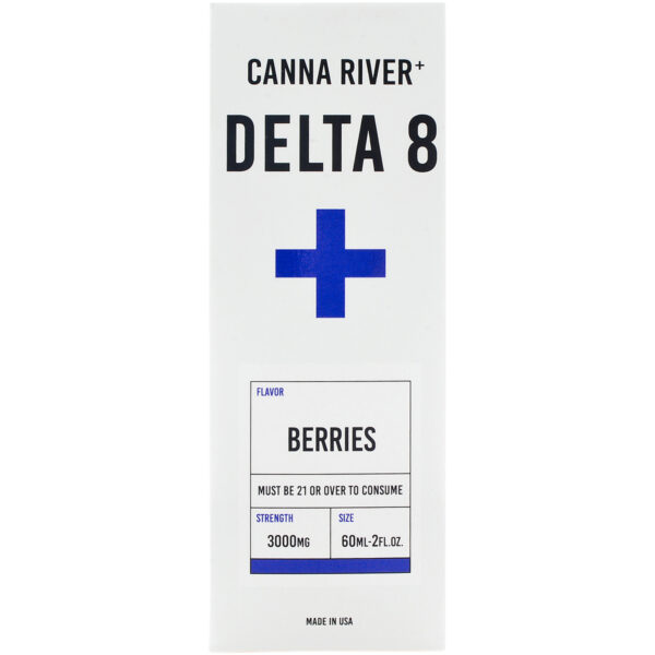 Canna River Delta 8 Tincture Berries 3000mg 60ml