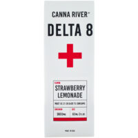 Canna River Delta 8 Tincture Strawberry Lemonade 3000mg 60ml