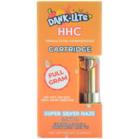Dank Lite HHC Vape Cartridge Super Silver Haze 1g