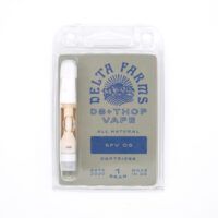 Delta Farms Delta 8 & THCP Vape Cartridge SFV OG 1g
