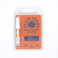 Delta Farms Delta 8 & THCP Vape Cartridge Sunset Sherbert 1g