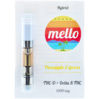 Melo Delta 8 & THC-O Vape Cartridge Pineapple Express 1g