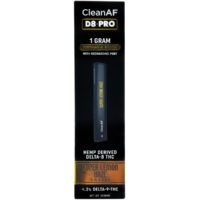 CleanAF Delta 8 Disposable Vape Pen Super Lemon Haze 1g