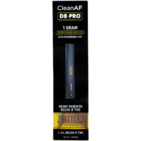 CleanAF Delta 8 Disposable Vape Pen Zkittlez 1g