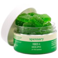 Spensary CBD Delta 9 Gummies Green Apple
