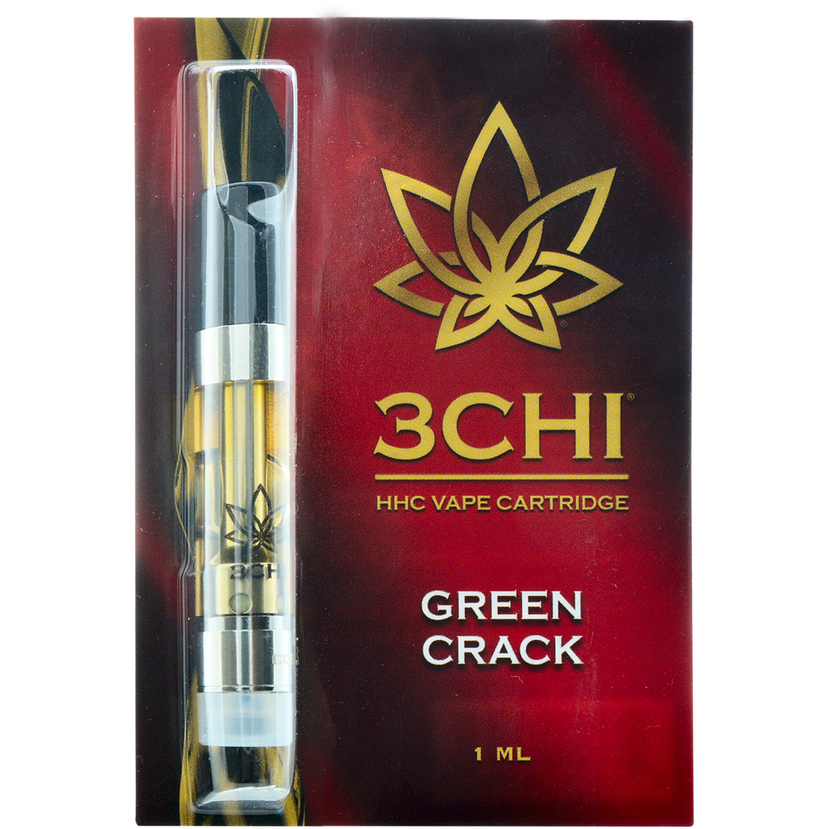 3Chi HHC Vape Cartridge Green Crack 1ml - Dr.Ganja