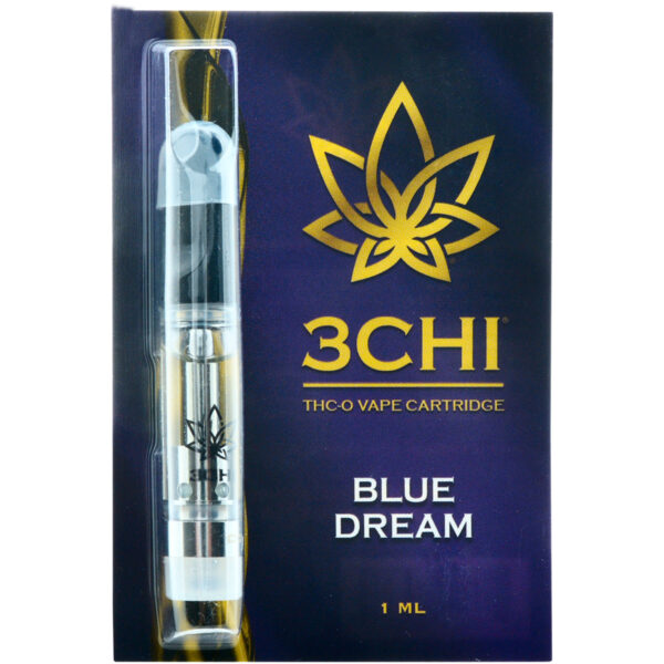 3Chi THC-O Vape Cartridge Blue Dream 1ml