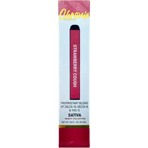 Delta Extrax Delta 8, Delta 10 & THC-O Disposable Vape Pen Strawberry Cough 2g