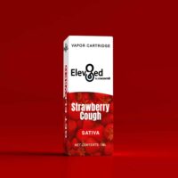 Elev8ed Delta 8 Vape Cartridge Strawberry Cough 1ml